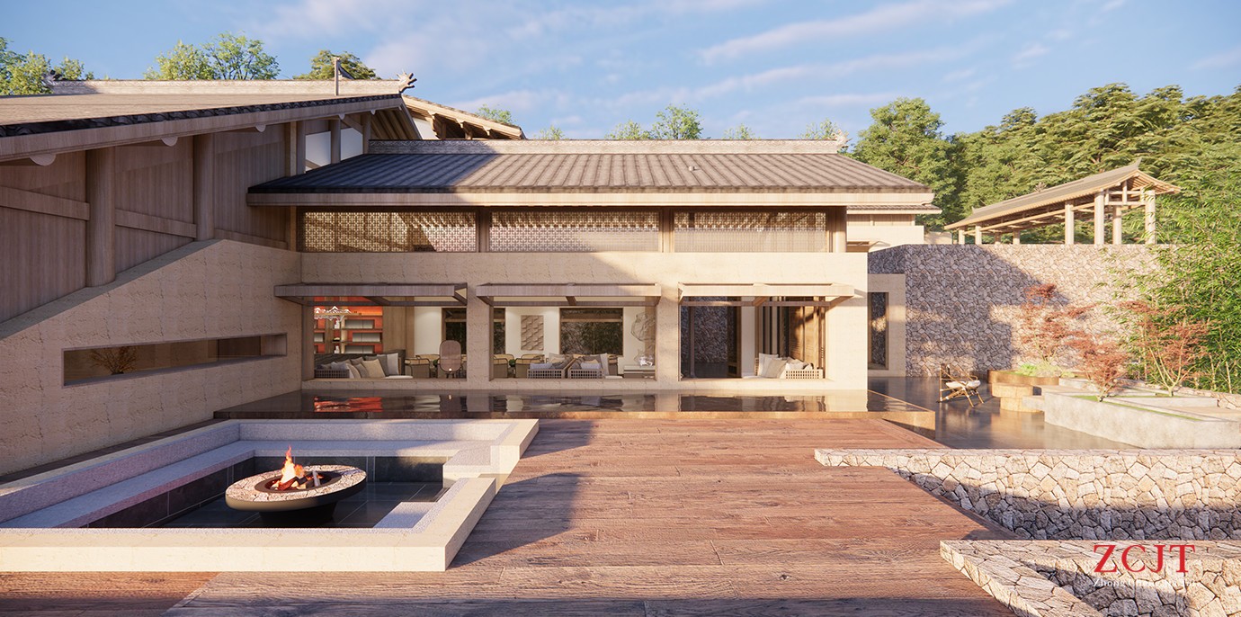 酒店室外区域设计