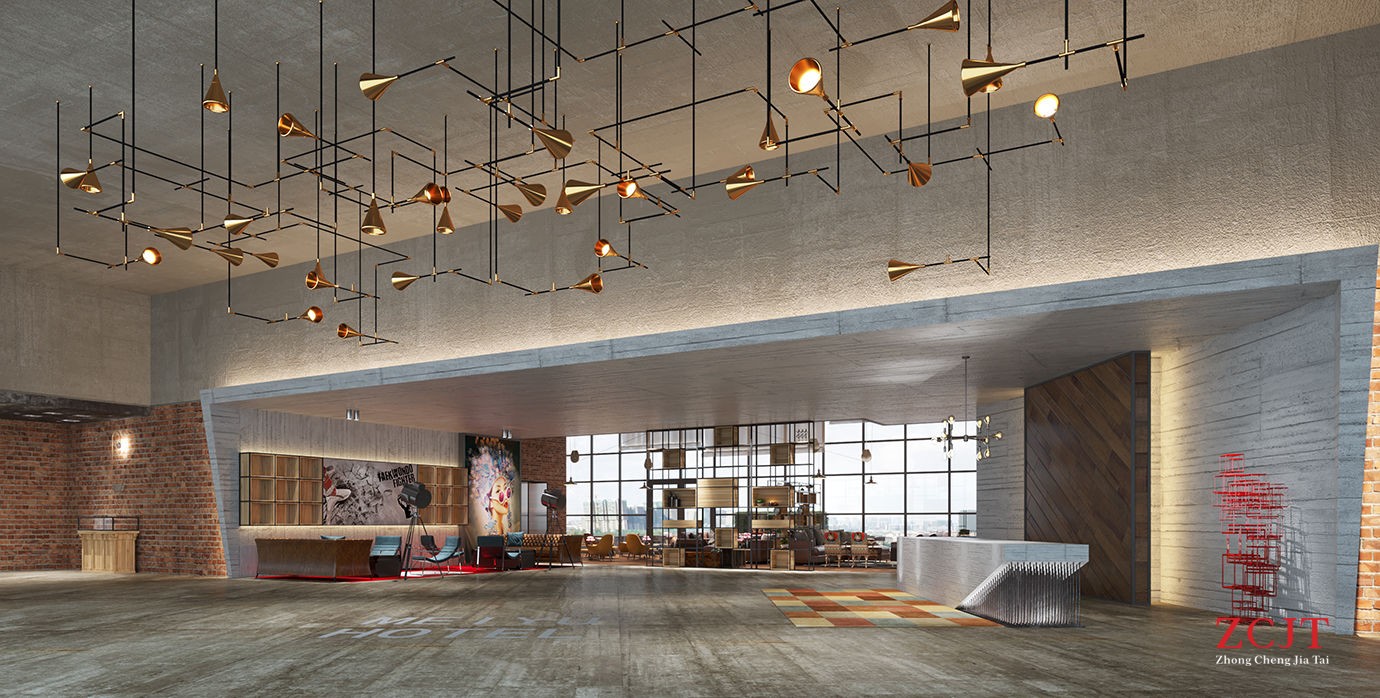 酒店大堂装修、酒店室内装修公司