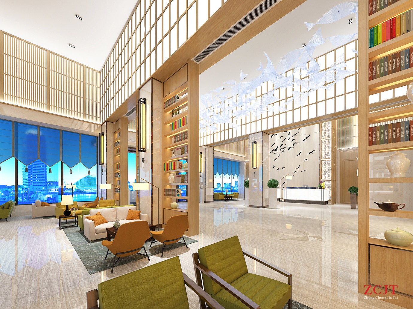 酒店休闲区域设计