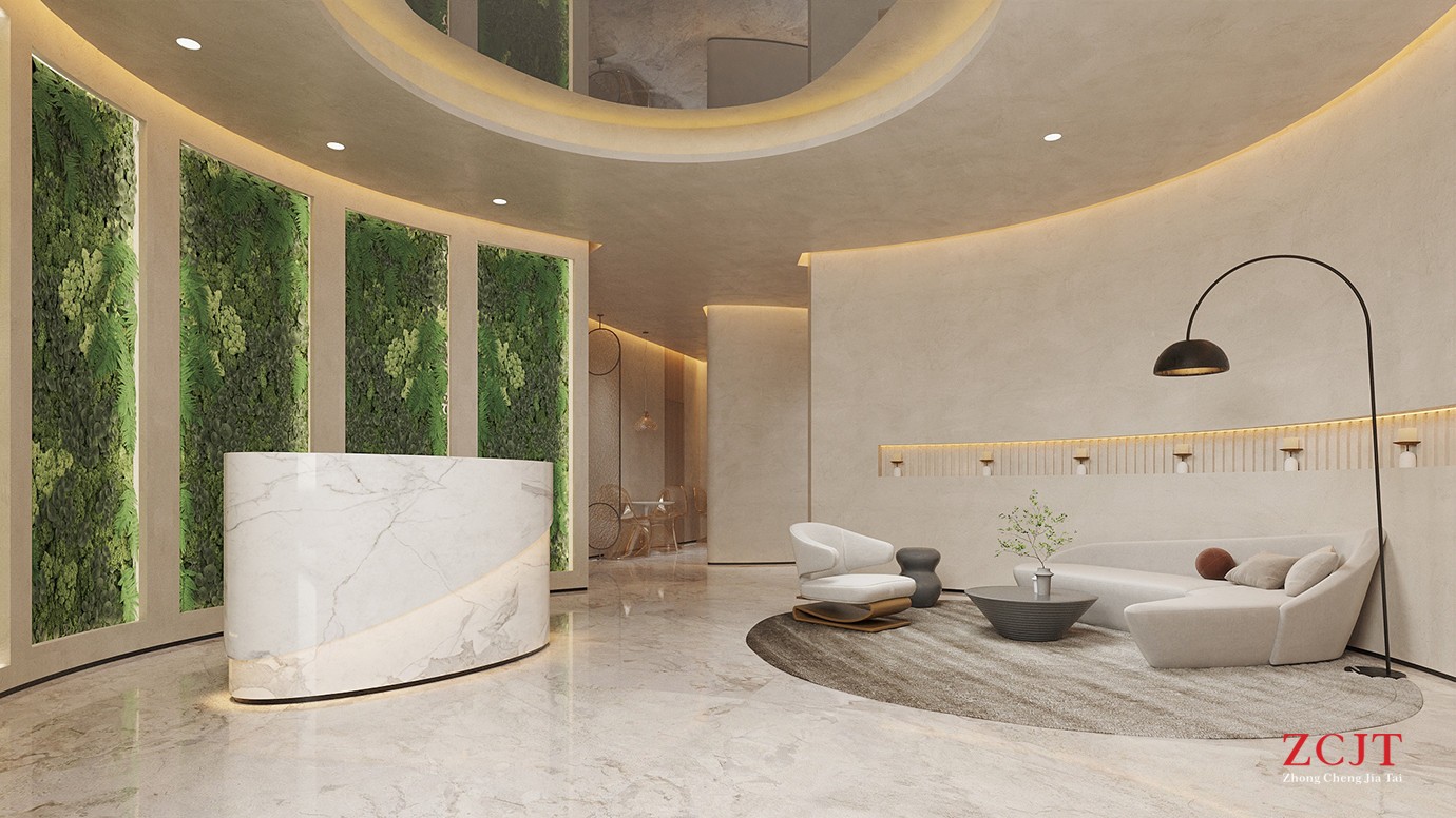 前台装修效果体现