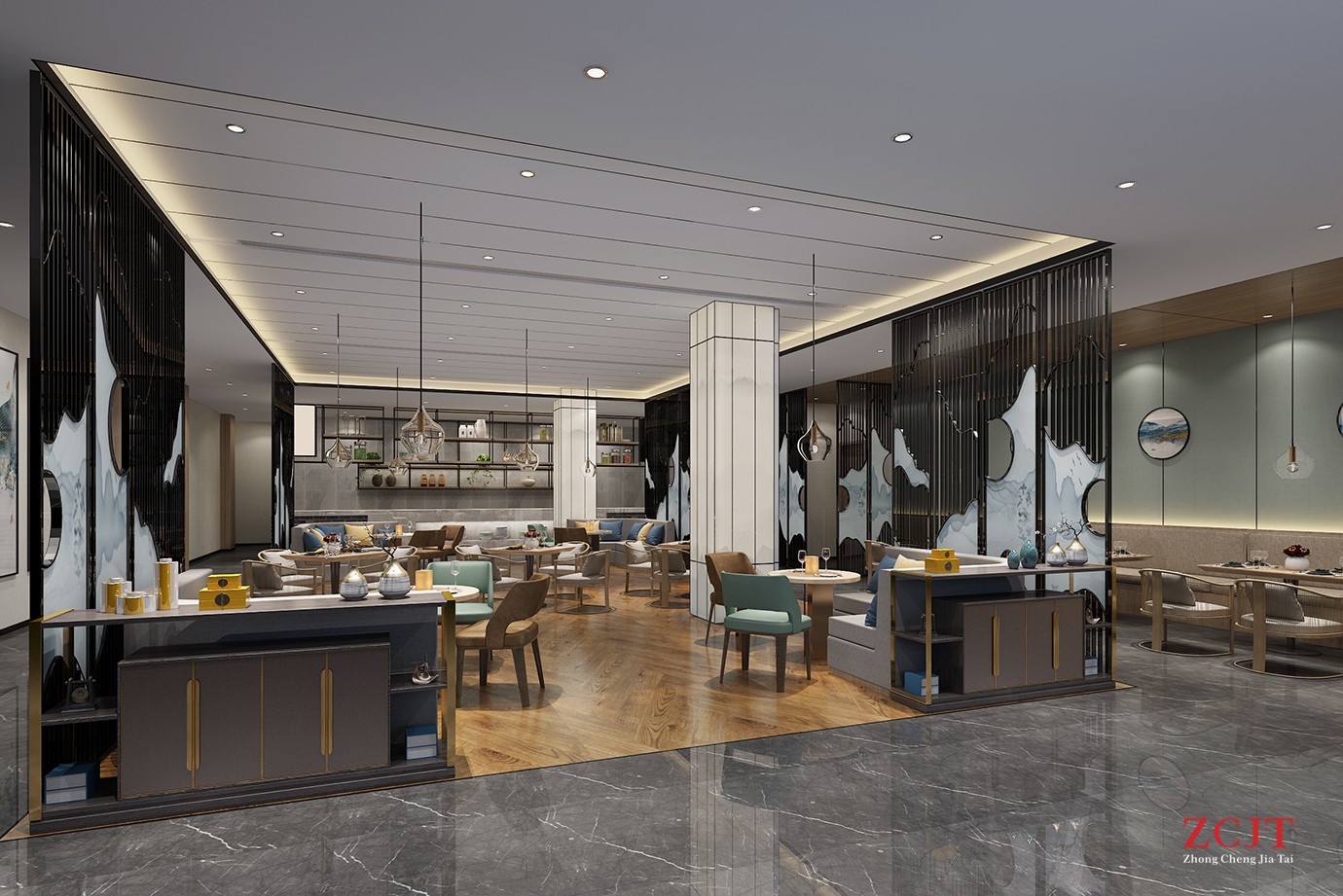 酒店茶室设计