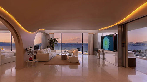 现代化装修风格的民宿酒店装修