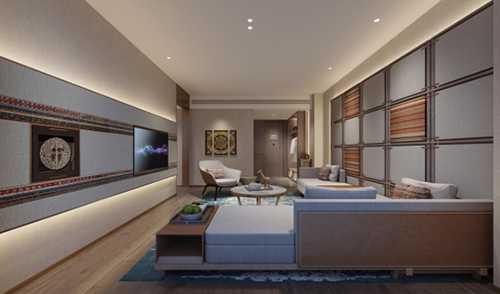 理县吉祥谷国际大酒店客房套房--施工现场